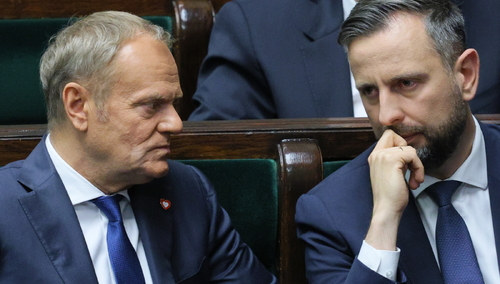 Donald Tusk i Władysław Kosiniak-Kamysz