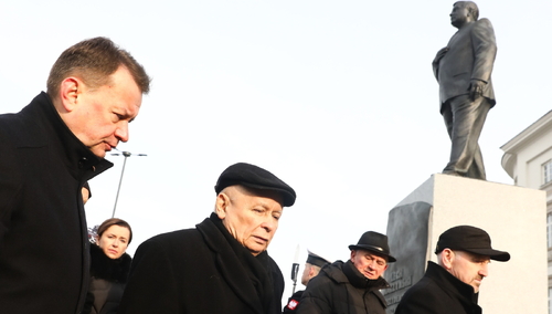 Mariusz Błaszczak i Jarosław Kczyński