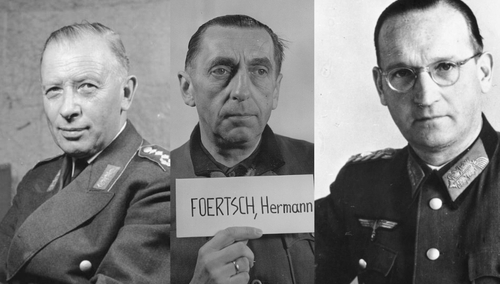 Adolf Heusinger, Hermann Foertsch i Hans Speidel