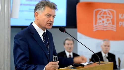 Przemówienie M. Krzaklewskiego w strukturach UE: 40 rocznica "S" i górnicy walczący o wolność w Polsce i na Białorusi