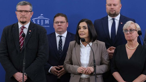 Część członków komisji śledczej ds. Pegasusa