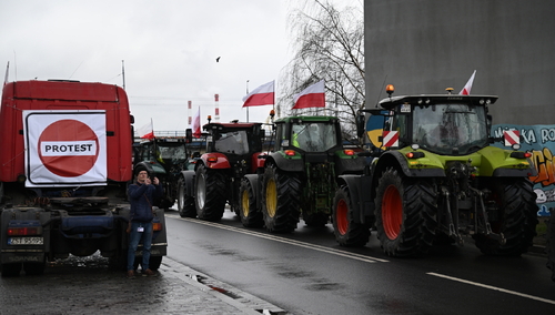 Strajk rolników - zdjęcie ilustracyjne