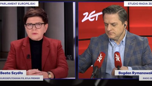Beata Szydło w porannej audycji Radia ZET