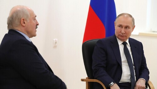 Aleksander Łukaszenka i Władimir Putin