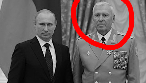 Władimir Putin i Michaił Mojsiejew