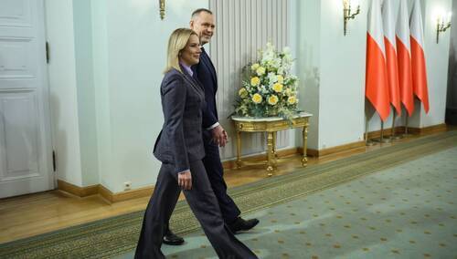 Prezydent RP Karol Nawrocki i pierwsza dama Marta Nawrocka 