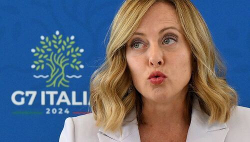 Premier Włoch Giorgia Meloni