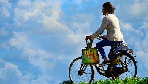 Rower, kobieta, zdjęcie podglądowe