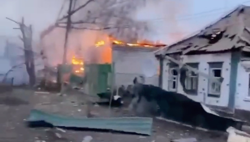 „Konsekwencje ataku okupantów”. Wstrząsające nagrania ze Starobielska na wschodzie Ukrainy [WIDEO]