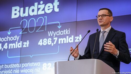 Morawiecki skomentował 82 mld deficytu w budżecie: "Podobny mieli poprzednicy w bardzo dobrych czasach"