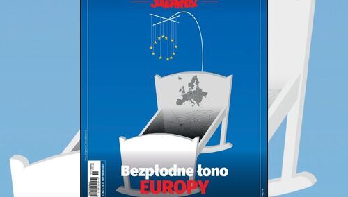 "Bezpłodne łono Europy" - okładka nr 51 Tygodnika Solidarność
