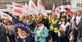 Protest pracowników Poczty Polskiej