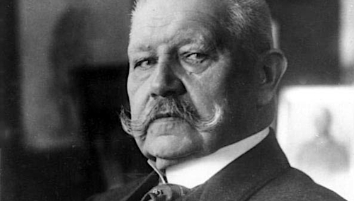 Paul von Hindenburg