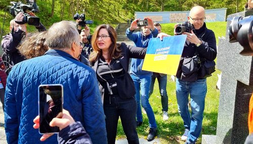 [WIDEO] „Mordercy”. Szarpanina w Gdańsku. W roli głównej rosyjski konsul i posłanka Lewicy