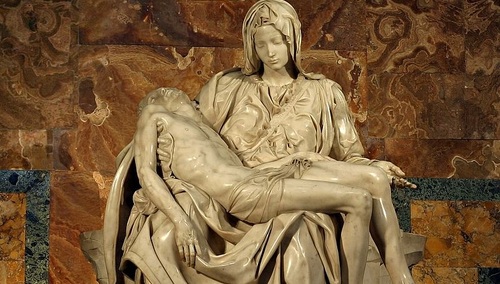 Pieta Michała Anioła. Bazylika św. Piotra. Watykan