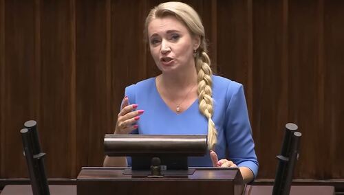 Poseł PO Marta Wcisło