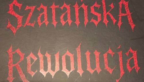 Fragment okładki książki "Szatańska rewolucja" Tomasza Sztrekera