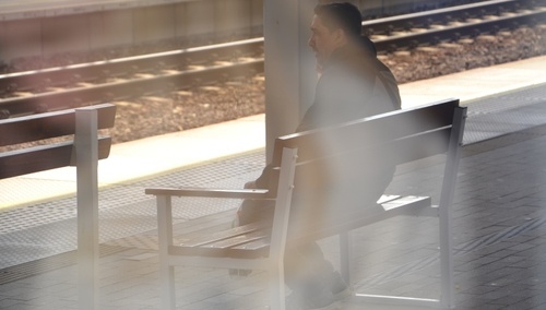 Imigrant na stacji w Zielonej Górze 