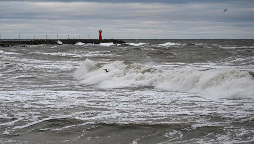 Sztorm na Bałtyku