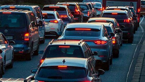 Utrudnienia w ruchu – korek