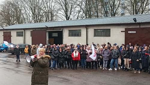 Strajk w GHG Nidzica