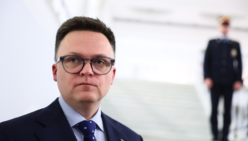 Marszałek Sejmu Szymon Hołownia