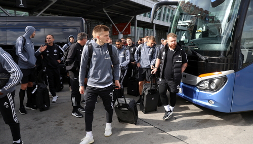 Powrót Legii Warszawa z Holandii