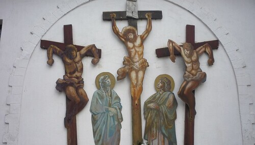 Ukrzyżowany Jezus Chrystus wraz z dwoma złoczyńcami, zdjęcie podglądowe