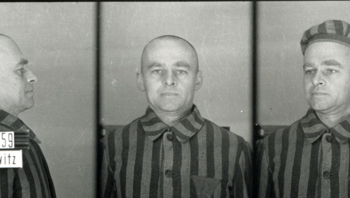 Witold Pilecki. Zdjęcie obozowe. Auschwitz
