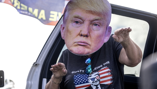 Zwolennik Donalda Trumpa