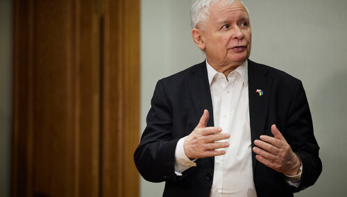 prezes PiS Jarosław Kaczyński