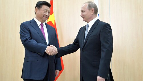 Xi Jinping i Władimir Putin