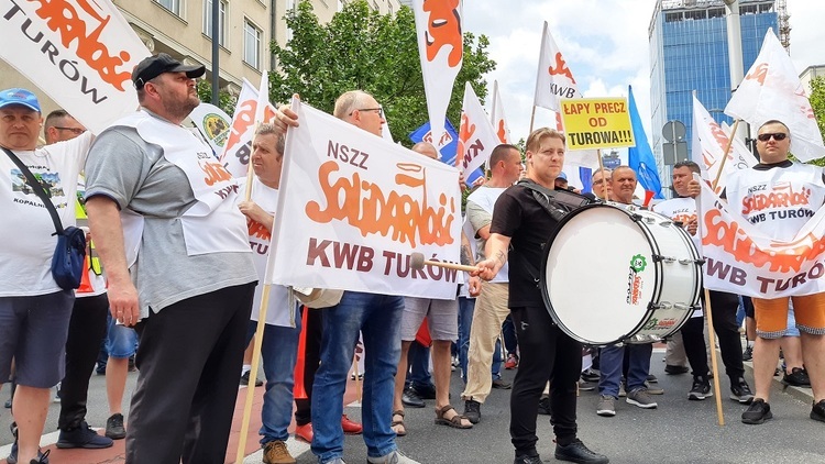 9.06.2021. Manifestacja „Solidarności” w Warszawie