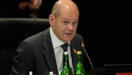 Szef niemieckiego rządu Olaf Scholz