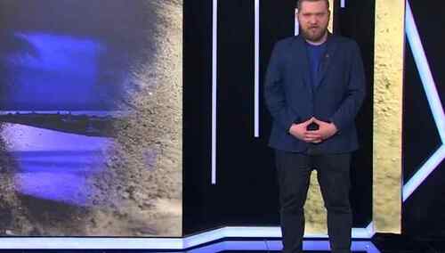 Białoruski propagandysta Ryhor Azaronak