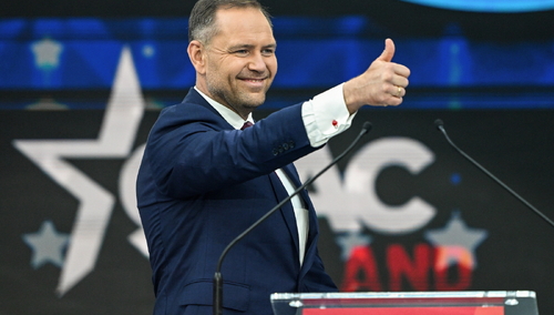 Karol Nawrocki na CPAC w Rzeszowie