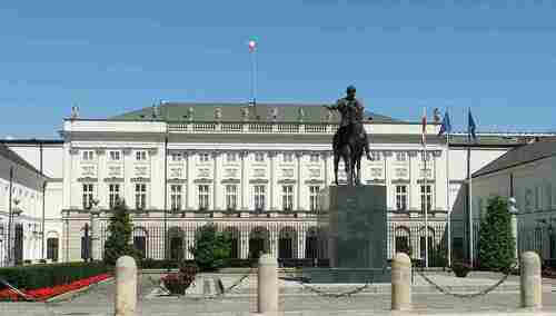 Pałac prezydencki w Warszawie