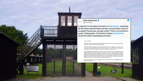 „Polski obóz koncentracyjny” Stutthof. Jest protest ambasador RP w Irlandii