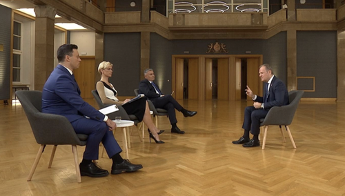 wywiad z Donaldem Tuskiem