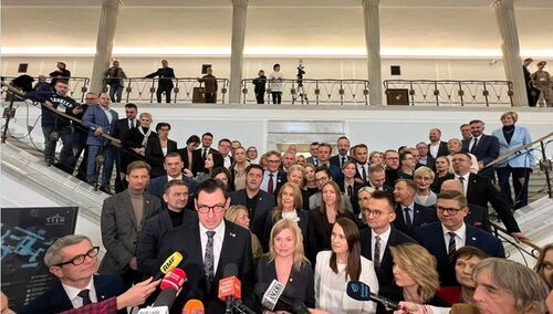 konferencja prasowa KO