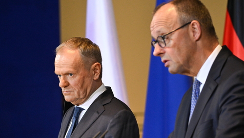 Donald Tusk, Friedrich Merz