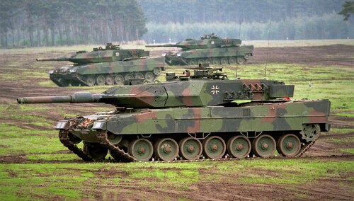 Niemiecki czołg Leopard 2A5