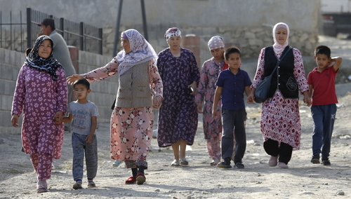uchodźcy na granicy tadżycko-kirgiskiej