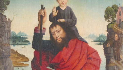 Św. Krzysztof i Dzieciątko Jezus