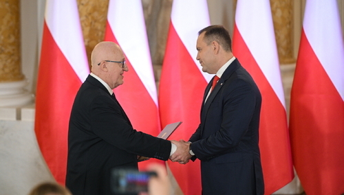 Sylwester Marciniak i Karol Nawrocki