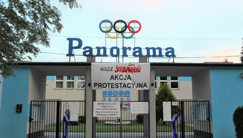 Akcja protestacyjna w Bielsko-Bialskim OSiR. Solidarność ma jedno żądanie