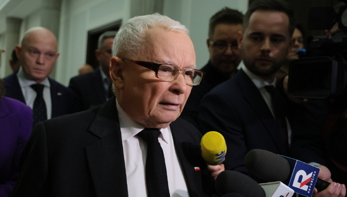 Prezes PiS Jarosław Kaczyński