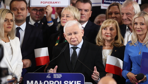 Prezes PiS Jarosław Kaczyński