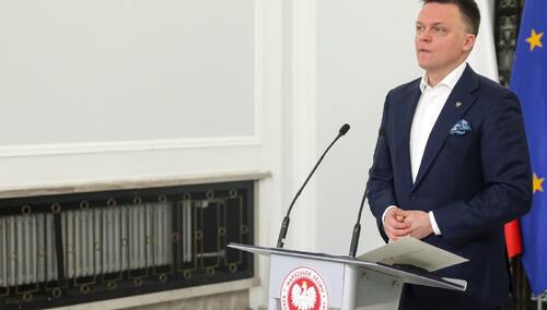 Marszałek Sejmu Szymon Hołownia