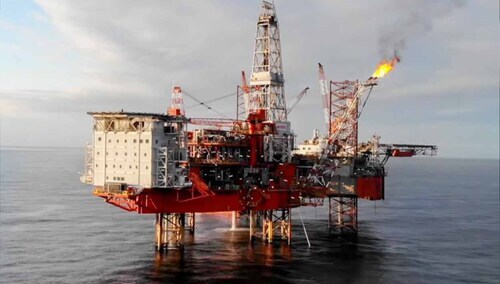 Platforma wiertnicza - zdjęcie ilustracyjne